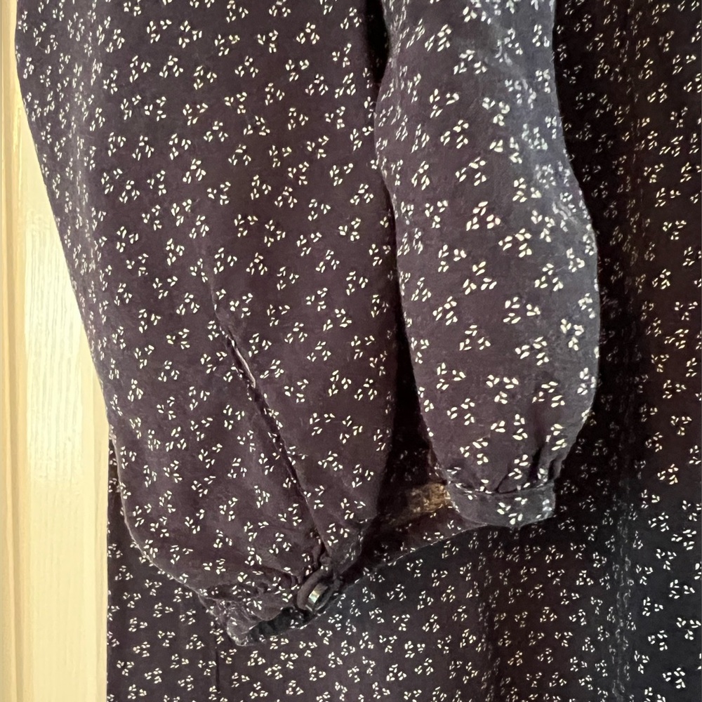 Old Navy Blue Patterned Dress - Picture 9 of 10